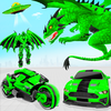 Dragão voador Caminhão transporte Transforme jogo ícone