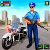 polícia moto perseguição de bicicleta - jogos grat ícone