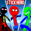 Super Stickman Rope Hero Fight ícone