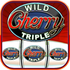 Wild Triple Cherry Slots Free ícone