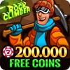 Rock Climber Free Casino Slot ícone