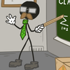 Stickman escape school super ícone