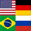 Bandeiras nacionais de todos os países do mundo ícone