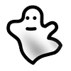 Ghost chat bot ícone