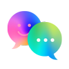 Messenger sms - Led Messages, Chat, Emojis, Themes ícone