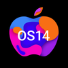 OS14 Launcher, Control Center, App Library i OS14 ícone