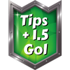 Tips +1.5 Gol ícone